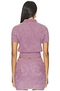 view 4 of 4 Juno Cardigan in Violet Ice