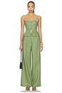 view 5 of 6 Alina Pant in Sage Green