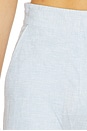 view 7 of 7 PANTALON CAPRI in Sky Melange
