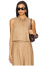 view 1 of 4 Katja Top in Taupe
