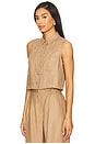 view 2 of 4 Katja Top in Taupe