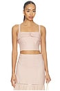 view 1 of 4 Alba Top in Dusty Pink
