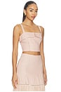 view 2 of 4 Alba Top in Dusty Pink