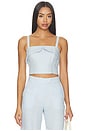 view 1 of 4 Alba Top in Sky Melange