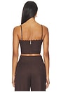 view 4 of 5 Bella Bustier Top in Chocolate