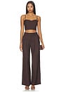 view 5 of 5 Bella Bustier Top in Chocolate