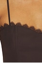 view 6 of 5 Bella Bustier Top in Chocolate