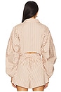 view 3 of 5 Raquel Top in Blush Stripe