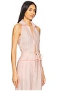 view 2 of 4 Sloan Vest in Rose Quartz