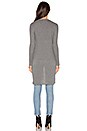 view 3 of 3 Teddy Cardigan in Heather Grey