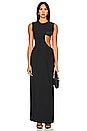 view 1 of 3 ROBE MAXI TINA in Black