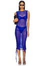 view 1 of 3 Litza Dress in Cobalt Blue
