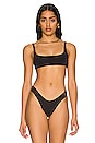 view 1 of 4 Thidu Bikini Top in Black