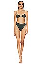 view 4 of 4 Monica Bikini Top in Pine