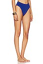 view 2 of 4 Highleg Bikini Bottom in Igi Blue