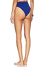 view 3 of 4 Highleg Bikini Bottom in Igi Blue