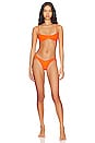 view 4 of 4 BRAGUITA BIKINI LEILA in Mie Orange