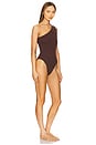 view 3 of 4 Luisa One Piece in Cohiba Brown