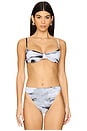 view 1 of 4 Fran Bikini Top in Dusk Print