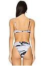 view 3 of 4 Fran Bikini Top in Dusk Print