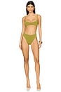 view 4 of 4 Mah Bikini Bottom in Seed Green