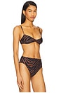 view 2 of 4 Monica Bikini Top in Tiger