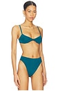 view 2 of 4 Adjustable Monica Bikini Top in Harbor Blue