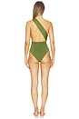 view 3 of 3 Luisa Swimsuit in Olive Green