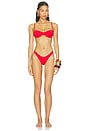 view 4 of 5 PARTE INFERIOR DEL BIKINI PIERNA ALTA LEILA in Redshift