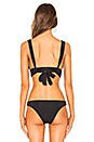 view 3 of 4 Multi Straps Bikini Top in Black