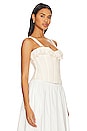 view 3 of 5 Seams Like A Princess Corset in La Creme