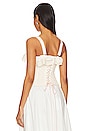 view 4 of 5 Seams Like A Princess Corset in La Creme