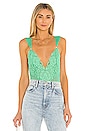 view 1 of 5 Cheap And Cheerful Bodysuit in Mint It