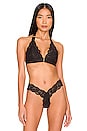view 1 of 4 Groupie Bralette in Noir