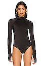 view 2 of 5 Gloves Off Bodysuit in Noir
