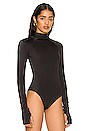 view 3 of 5 Gloves Off Bodysuit in Noir