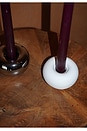 view 6 of 6 Noa Candlestick Holder in Blanc