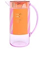 view 3 of 4 The Hobbes Pitcher in Lilac & Orange