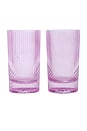 view 1 of 4 The Stella Highball Set Of 2 in Lilac