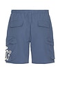 view 2 of 4 Cargo Short in Blue