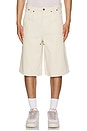 view 6 of 7 Gears Carpenter Short in Cream