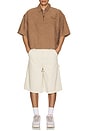 view 7 of 7 Gears Carpenter Short in Cream