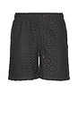 view 1 of 6 Crochet Shorts in Black