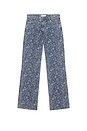 view 6 of 6 Washed 5 Pocket Pant in Light Indigo