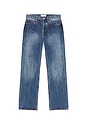 view 6 of 5 Honor 5 Pocket Denim in Medium Indigo