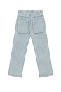 view 5 of 6 Indigo Wide Leg Pant in Light Indigo