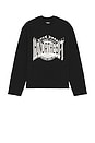 view 1 of 3 Honor Club Crewneck in Black