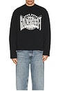 view 3 of 3 Honor Club Crewneck in Black