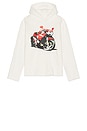 view 1 of 4 Speedbike Hoodie in White