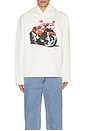 view 3 of 4 Speedbike Hoodie in White